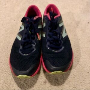 Black and Pink Athletic New Balance Shoes